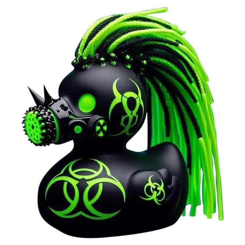 Pato Gótico de Resina Shilkare 6.1x8.4x9.4cm Decoración