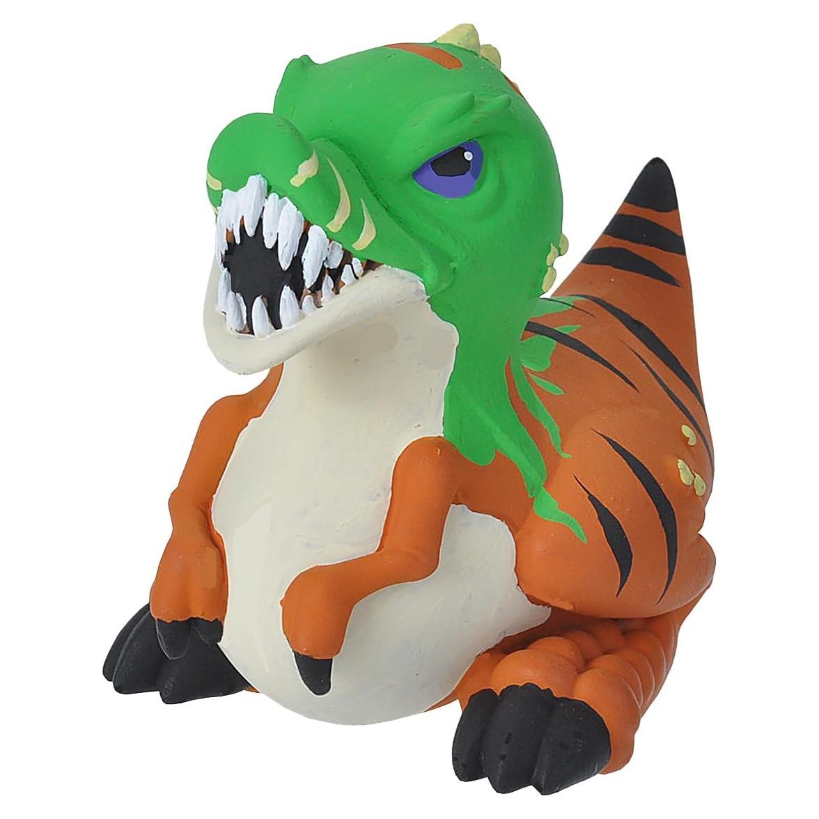 Pato de goma T-Rex Wild Republic 10.16 cm - Juguete de baño