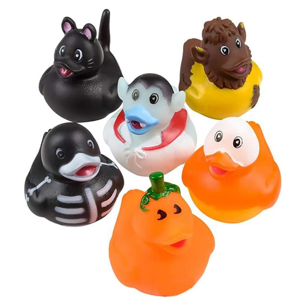 Patos de goma de Halloween The Dreidel Company - 6 unidades