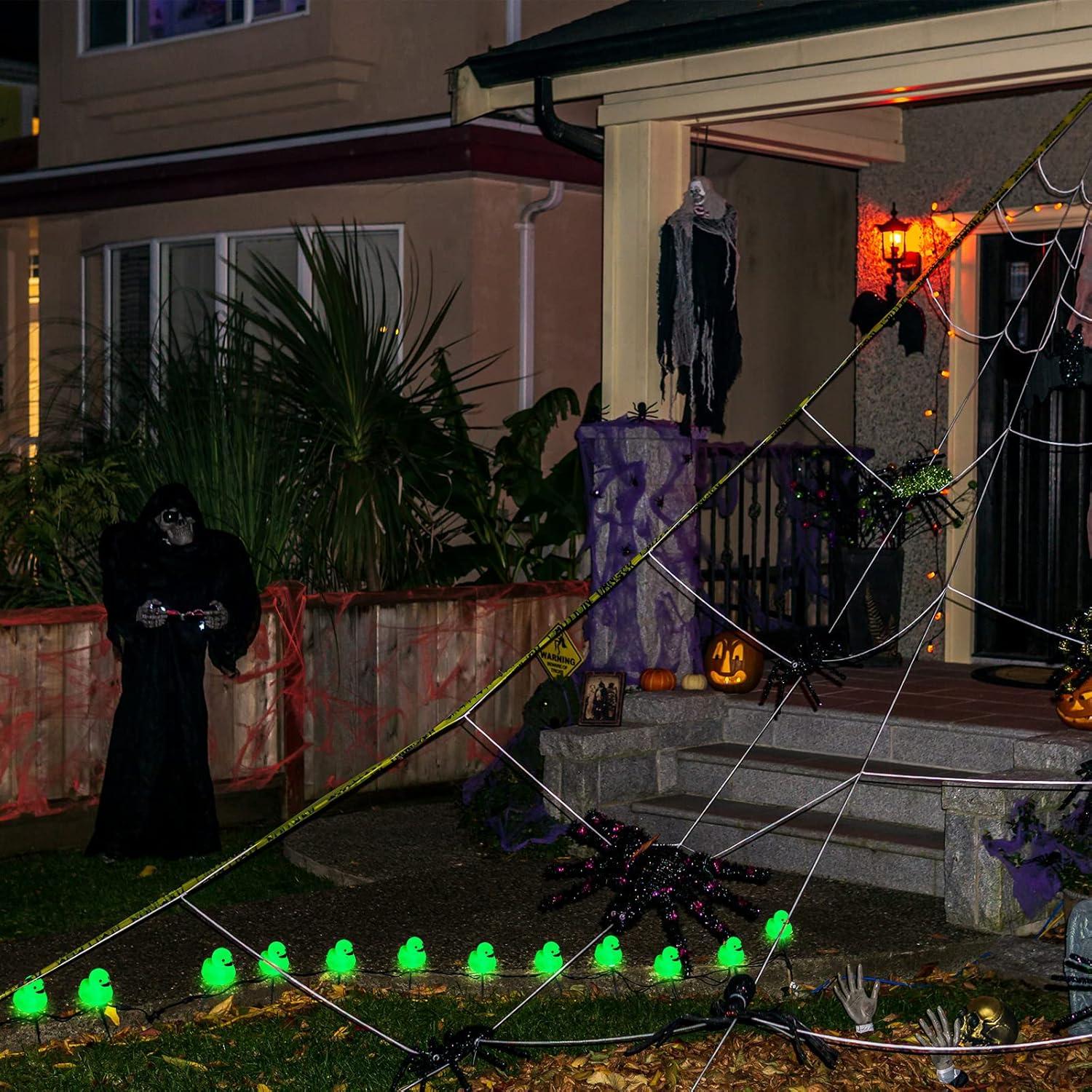 Patos de Goma Brillantes Tradder 50 Pcs 5.08 cm Verde