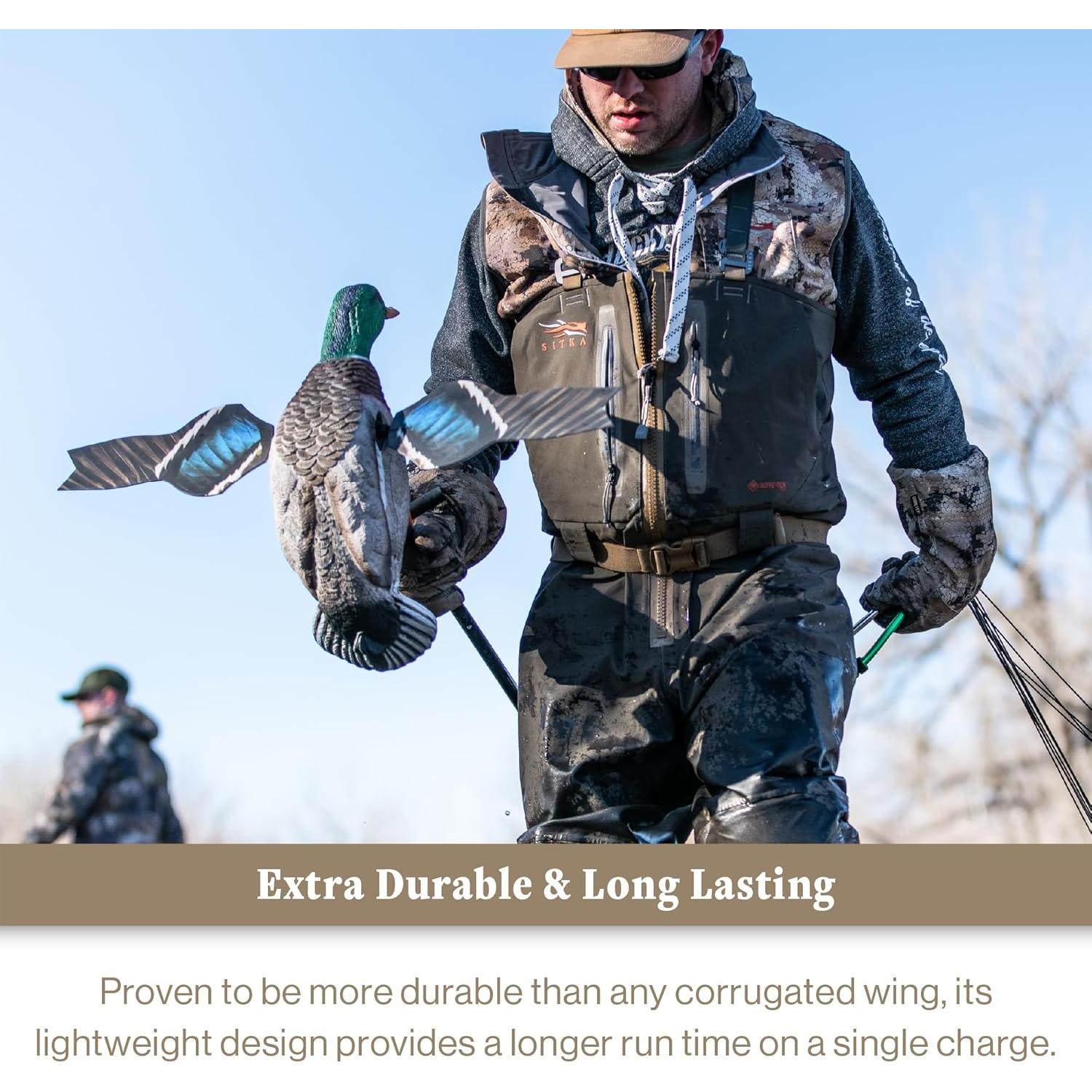 Juego de Alas de Reemplazo Lucky Duck para Decoys Giratorios