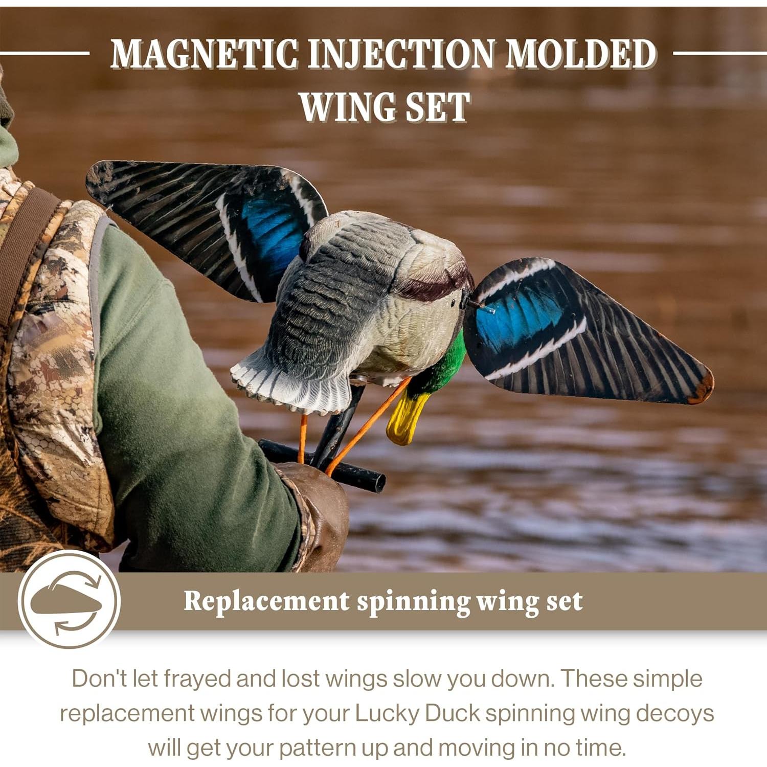 Juego de Alas de Reemplazo Lucky Duck HD para Decoys