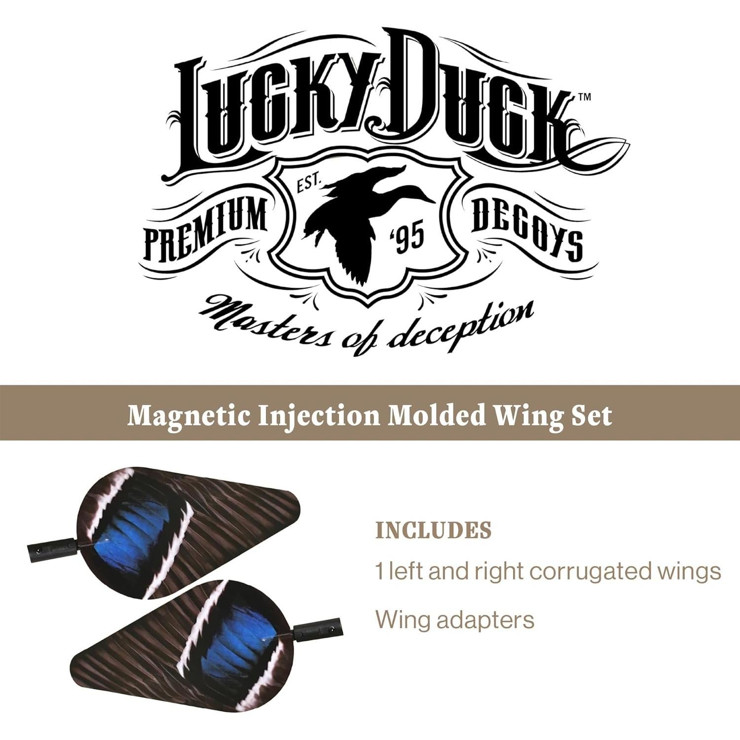 Juego de Alas de Reemplazo Lucky Duck HD para Decoys