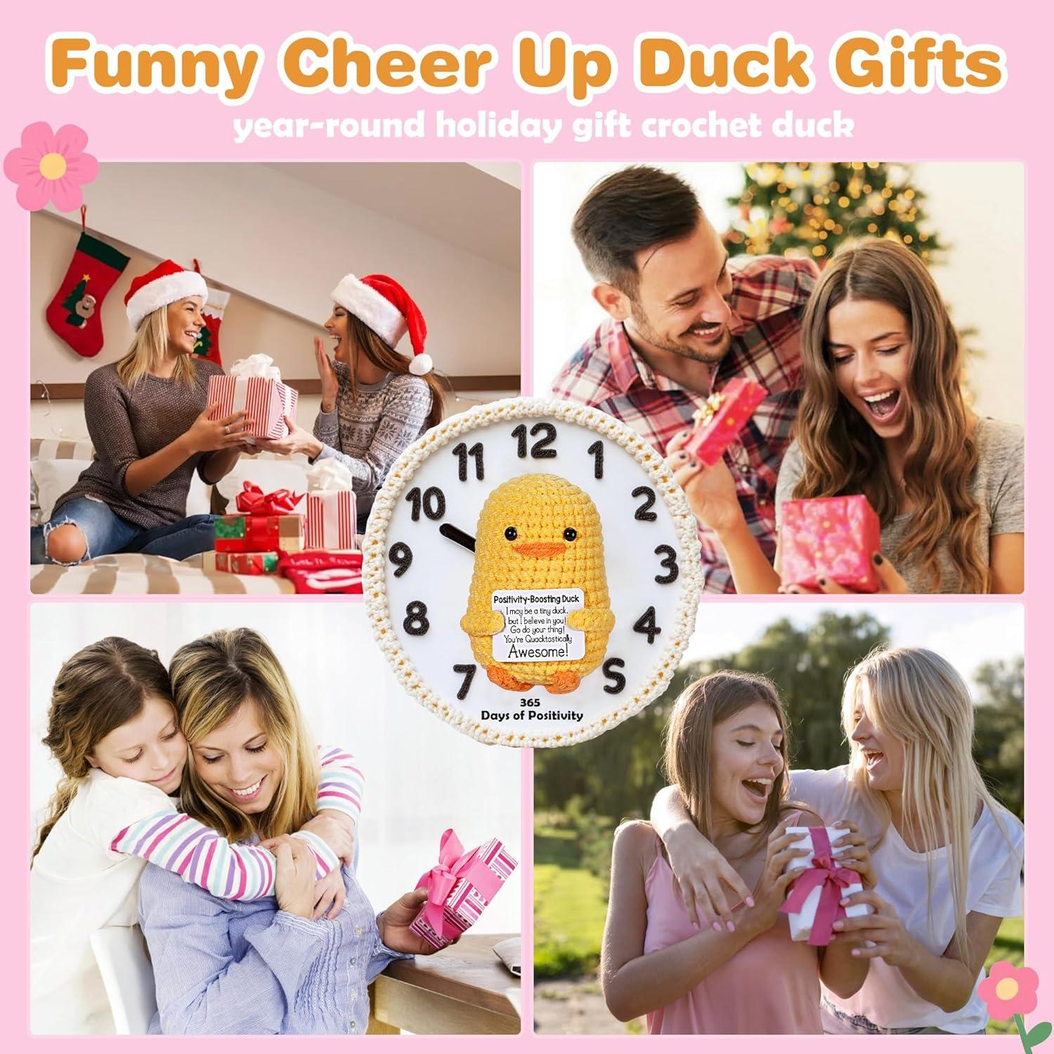 Pato de Ganchillo KEDIBO 9 cm - Alivio de Estrés y Ansiedad