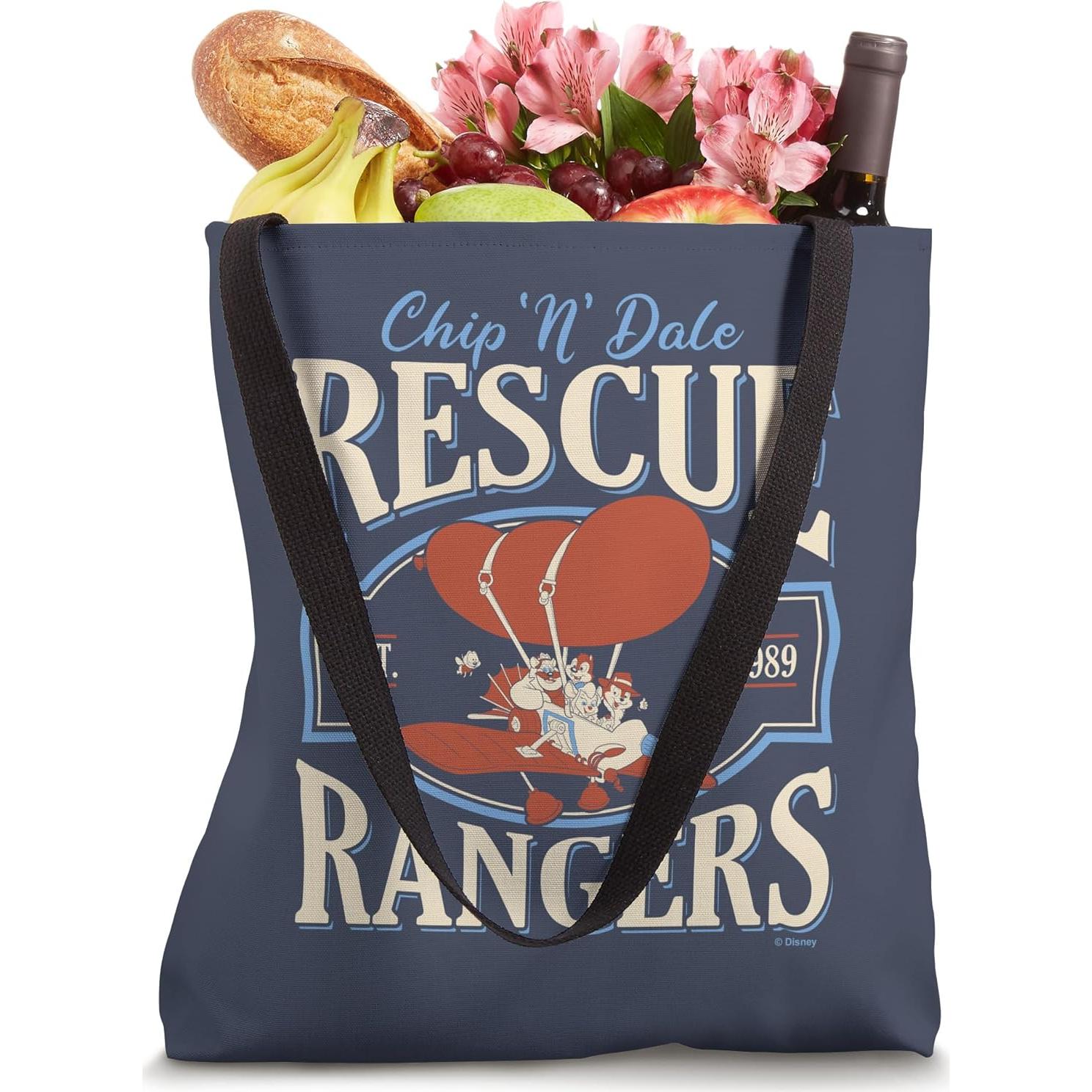 Bolsa Tote Vintage Disney Chip 'n' Dale 40.6 cm