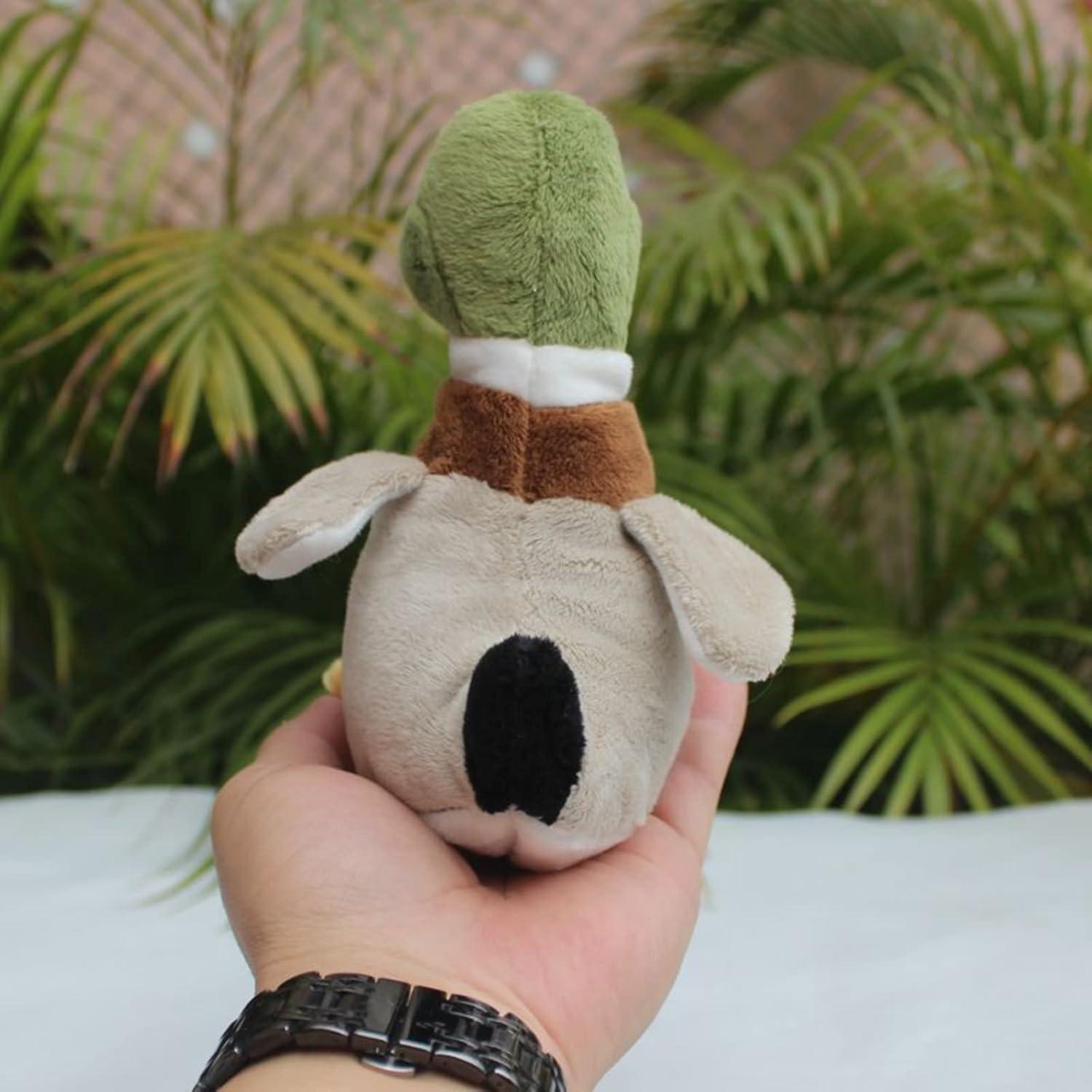 Pato Silvestre de Peluche 14cm Whrigud Suave y Realista