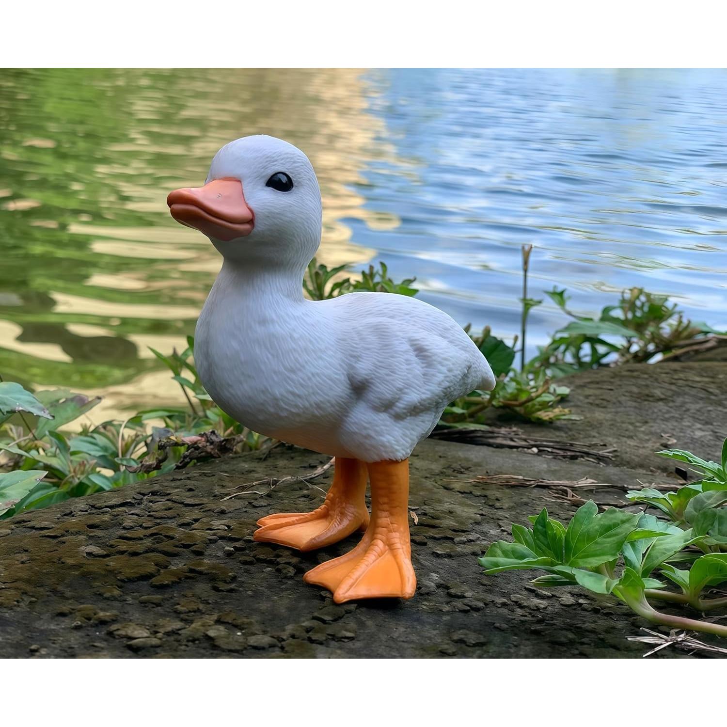 Figuritas de Animales de Granja Higherbros - Patitos de Goma Realistas