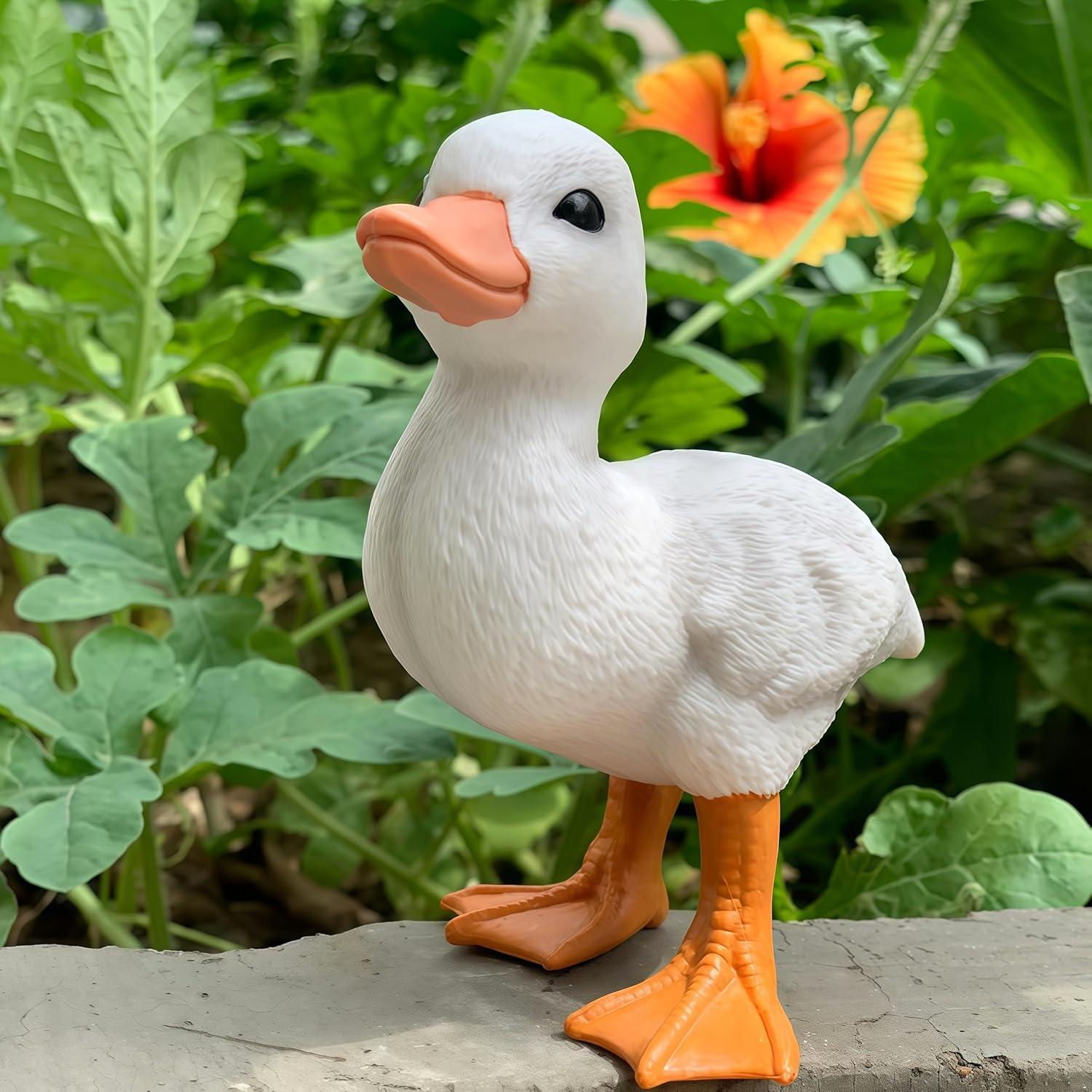 Figuritas de Animales de Granja Higherbros - Patitos de Goma Realistas