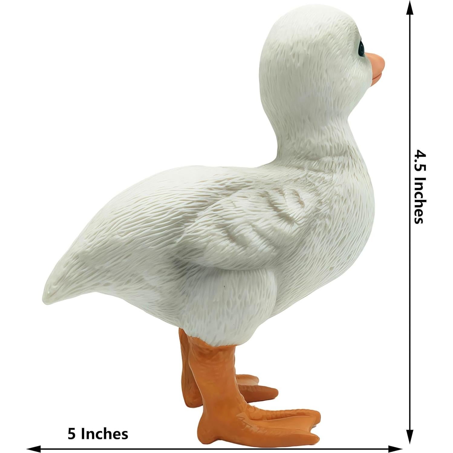 Figuritas de Animales de Granja Higherbros - Patitos de Goma Realistas