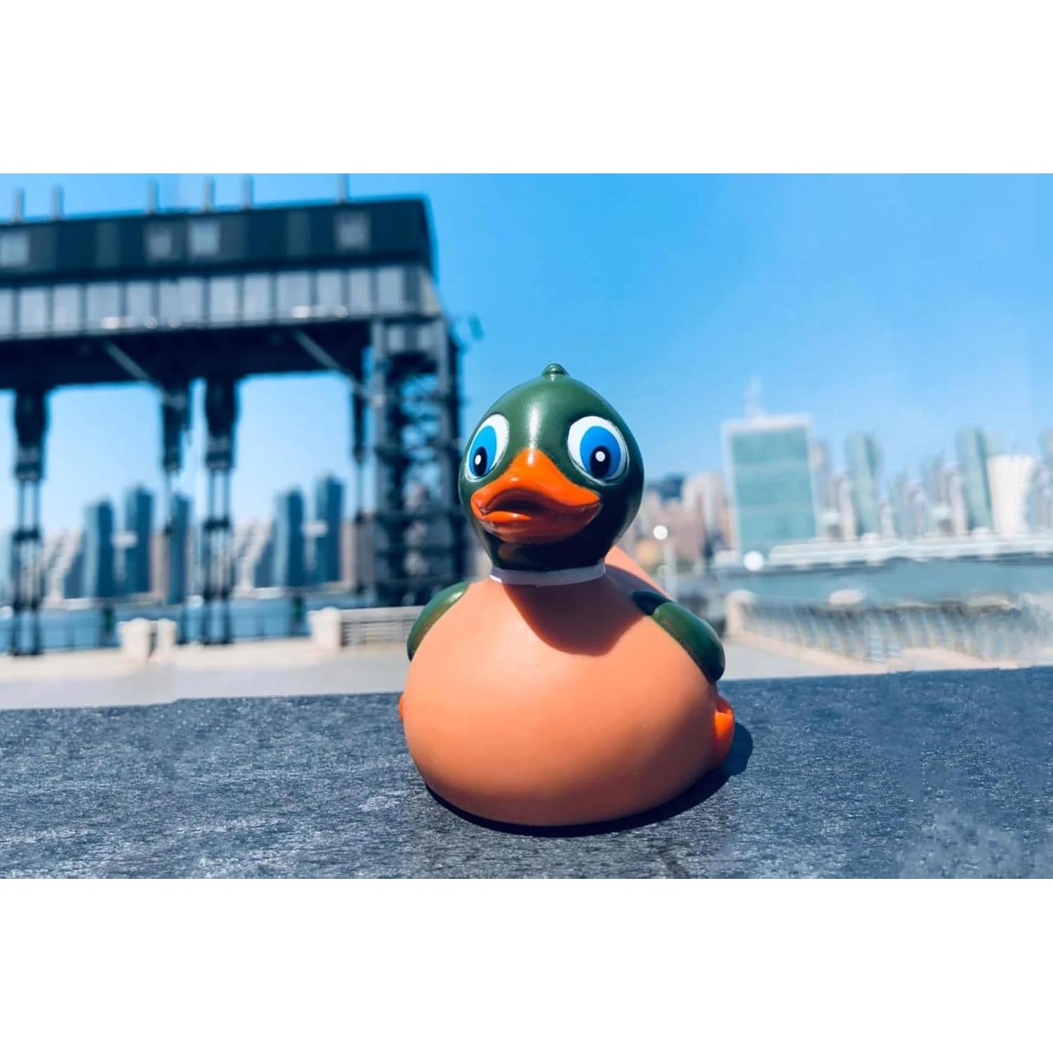 Patito de goma Mallard NUWANI 8.6 cm, juguete de baño y decoración