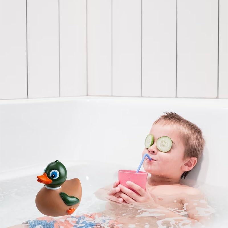 Patito de goma Mallard NUWANI 8.6 cm, juguete de baño y decoración