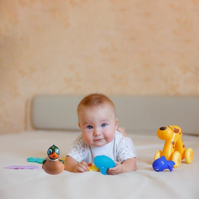 Patito de goma Mallard NUWANI 8.6 cm, juguete de baño y decoración