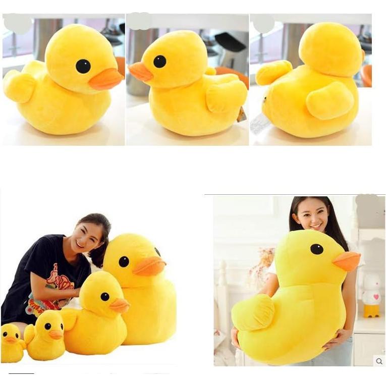 Muñeca de Peluche Pato Amarillo 30cm Xuwei Suave Regalo