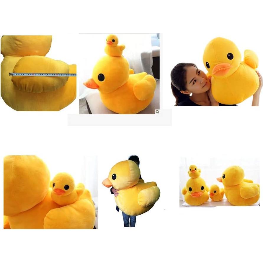 Muñeca de Peluche Pato Amarillo 30cm Xuwei Suave Regalo