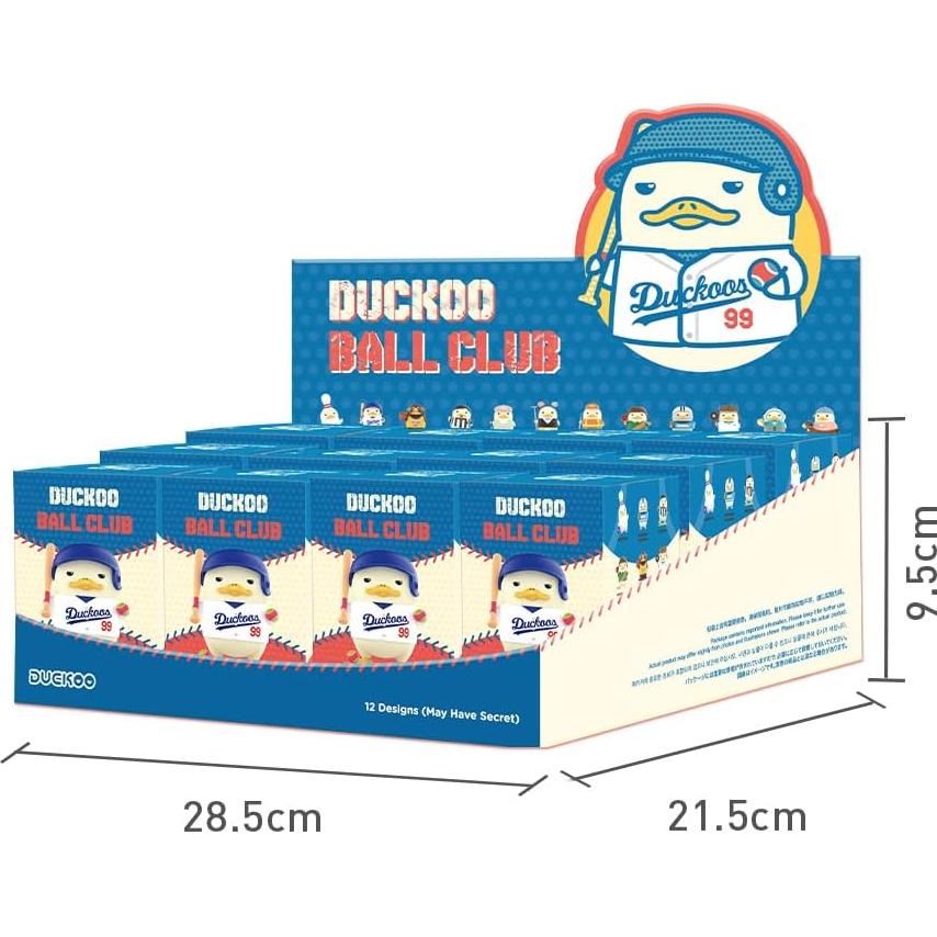 Conjunto Completo de Figuras Duckoo Ball Club POP MART 12pcs
