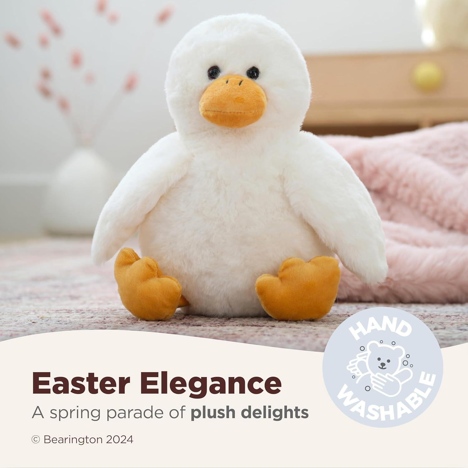 Pato de Peluche Bearington Big Bill Amarillo 19.81x12.19 cm