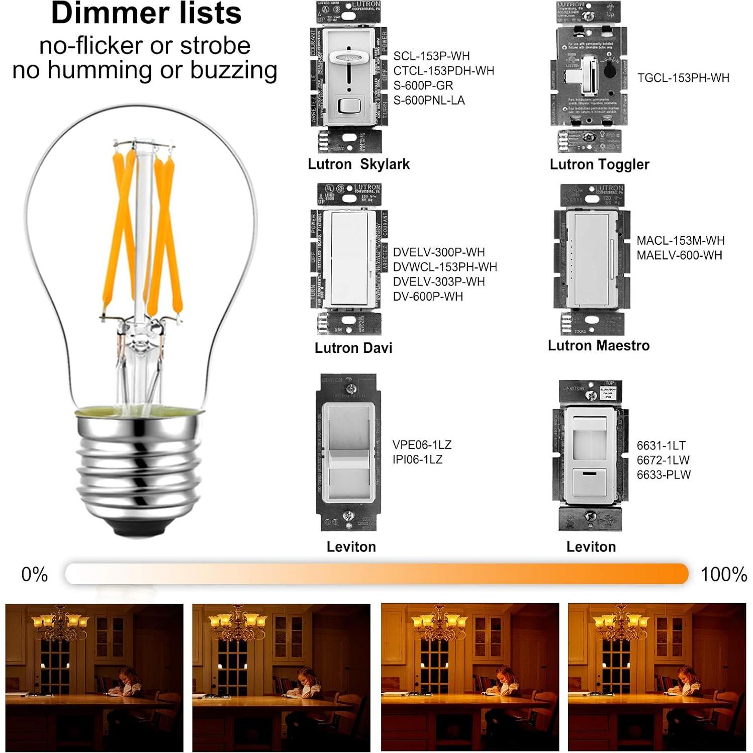 Bombilla LED E26 Regulable LiteHistory 6W 2700K 600LM 6P