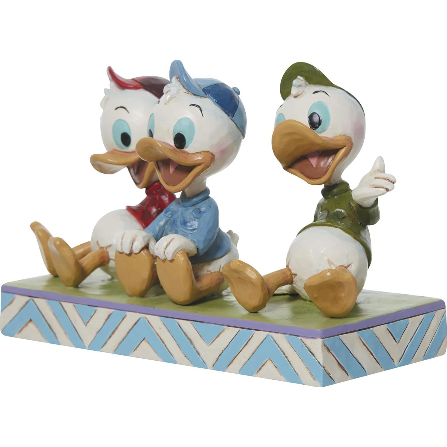Figurita Enesco Jim Shore Disney Huey Dewey Louie 16.5 cm