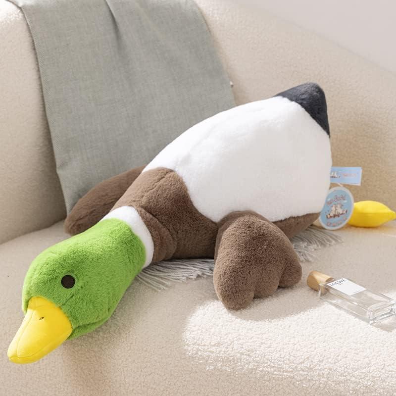 Peluche Pato Mallard 76 cm Suave y Realista para Niños