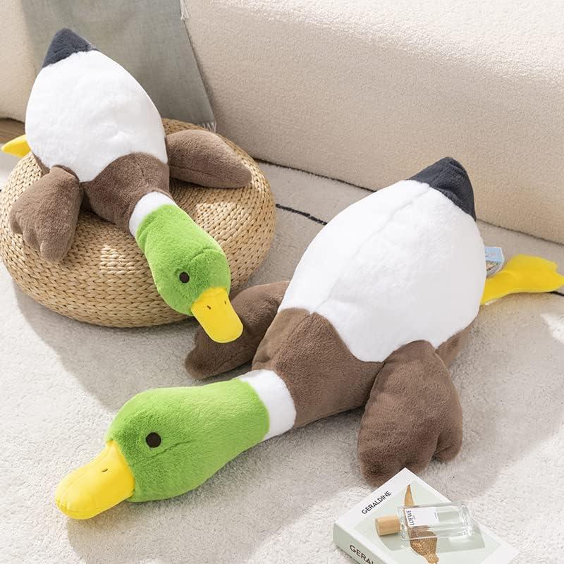 Peluche Pato Mallard 76 cm Suave y Realista para Niños