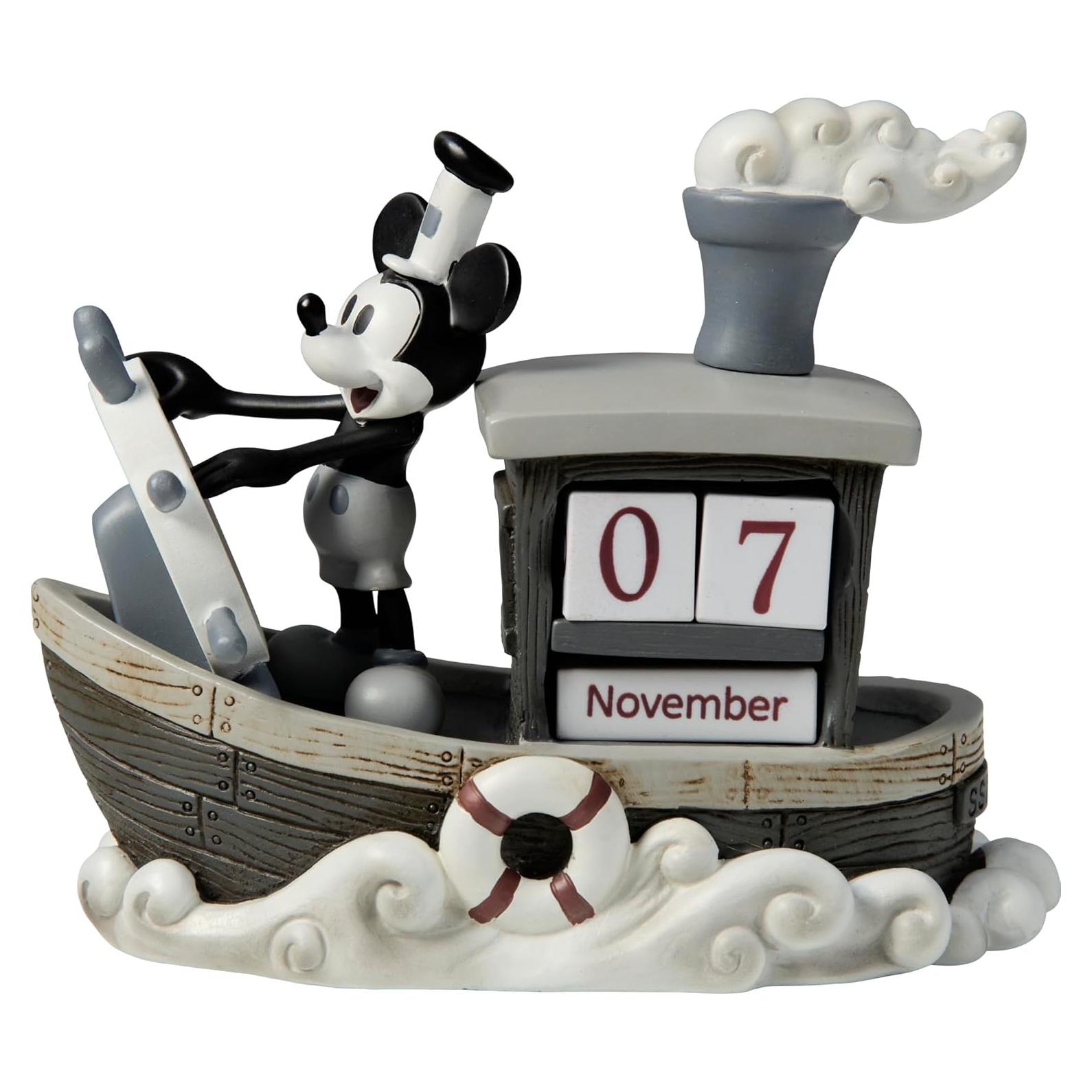 Calendario Perpetuo Mickey Mouse Precious Moments 11.43 cm