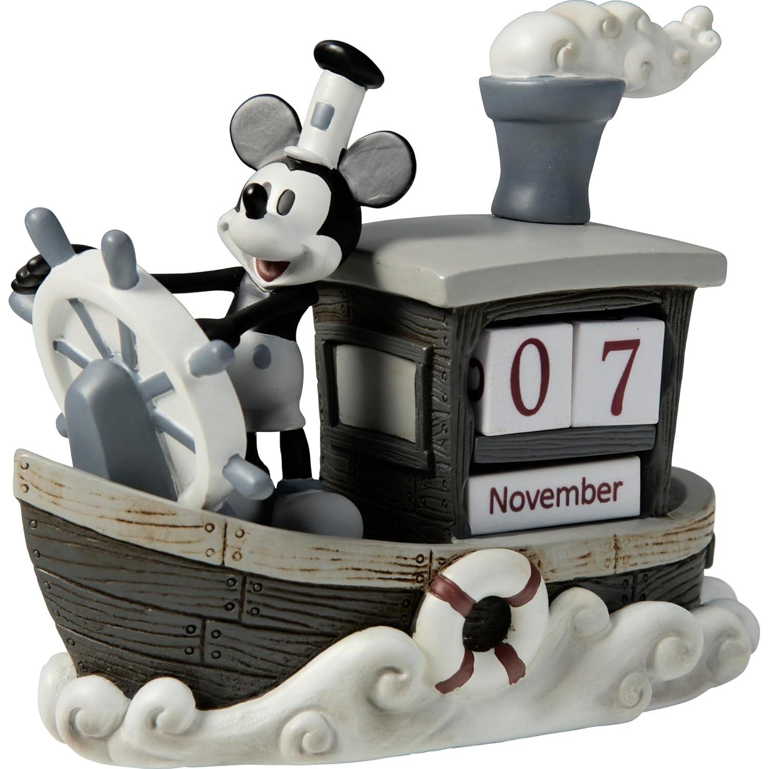 Calendario Perpetuo Mickey Mouse Precious Moments 11.43 cm