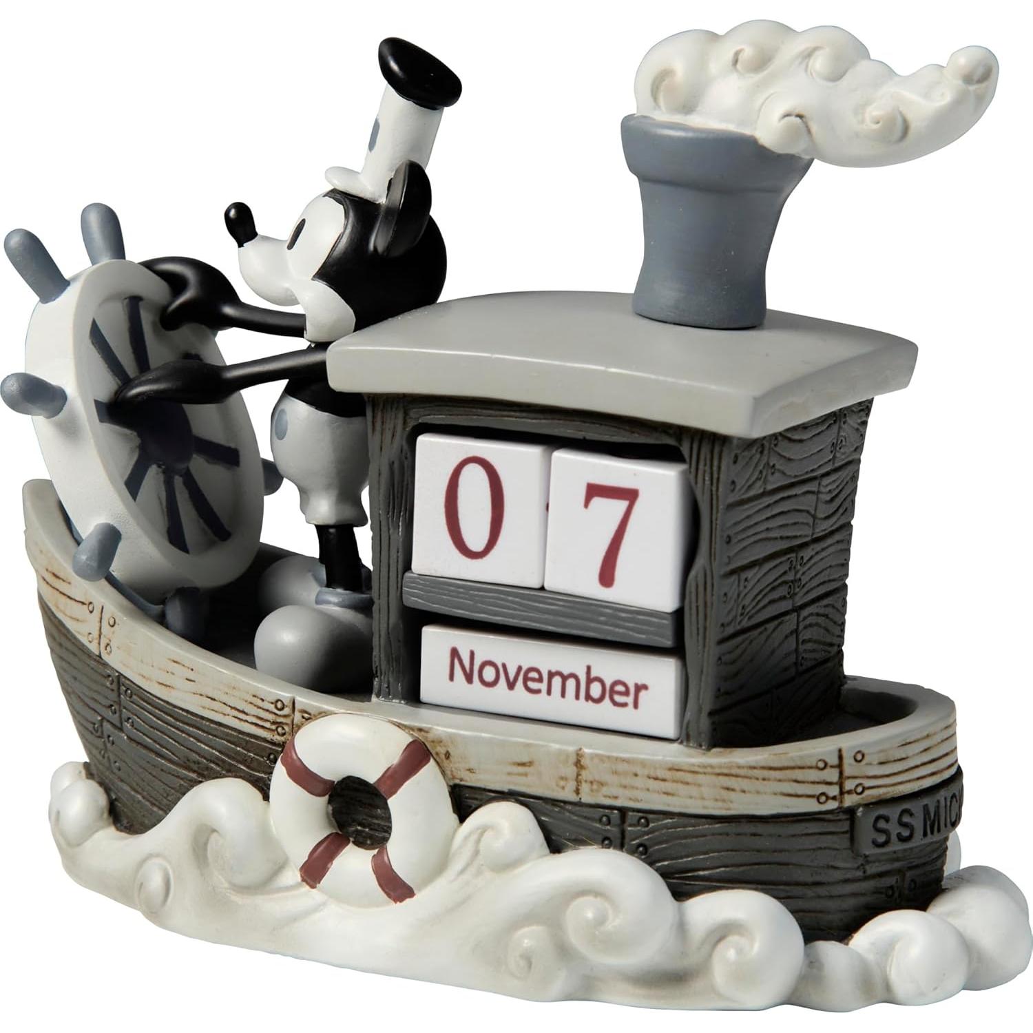 Calendario Perpetuo Mickey Mouse Precious Moments 11.43 cm