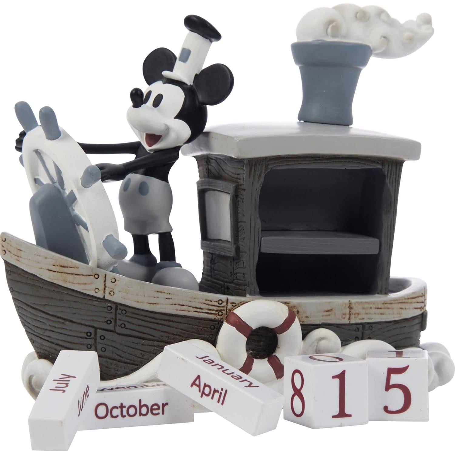 Calendario Perpetuo Mickey Mouse Precious Moments 11.43 cm