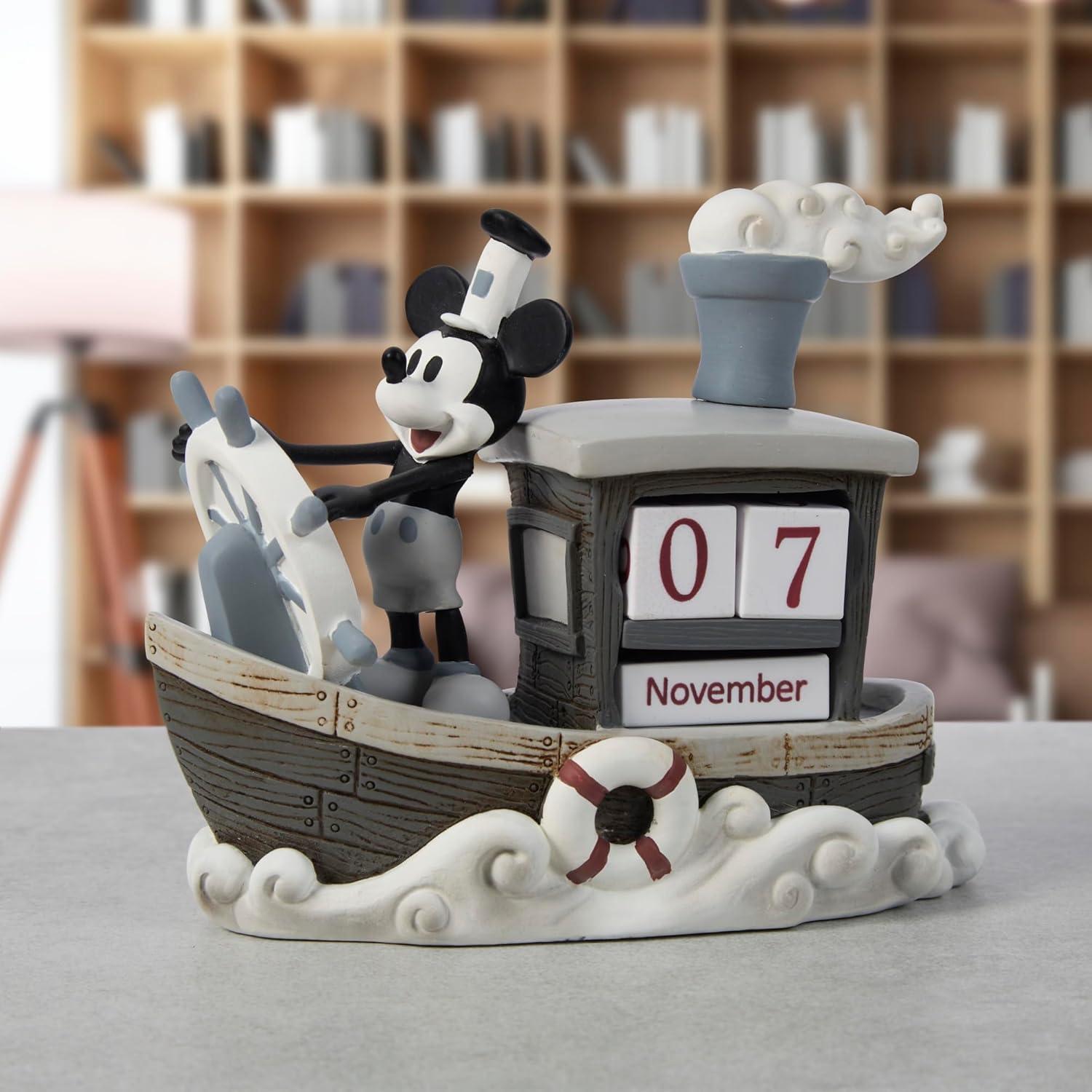 Calendario Perpetuo Mickey Mouse Precious Moments 11.43 cm
