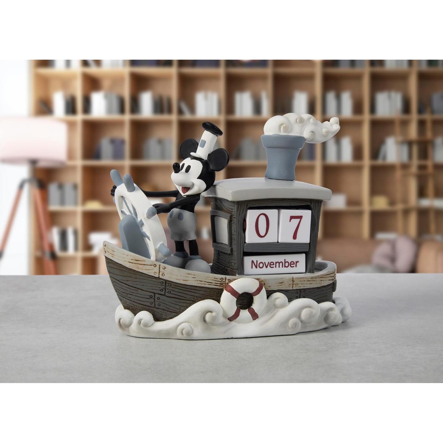 Calendario Perpetuo Mickey Mouse Precious Moments 11.43 cm