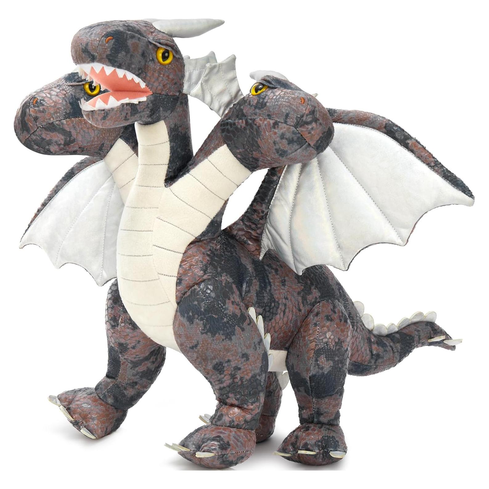 MaoGoLan Dragón de Peluche de Tres Cabezas 66 cm - Regalo Infantil