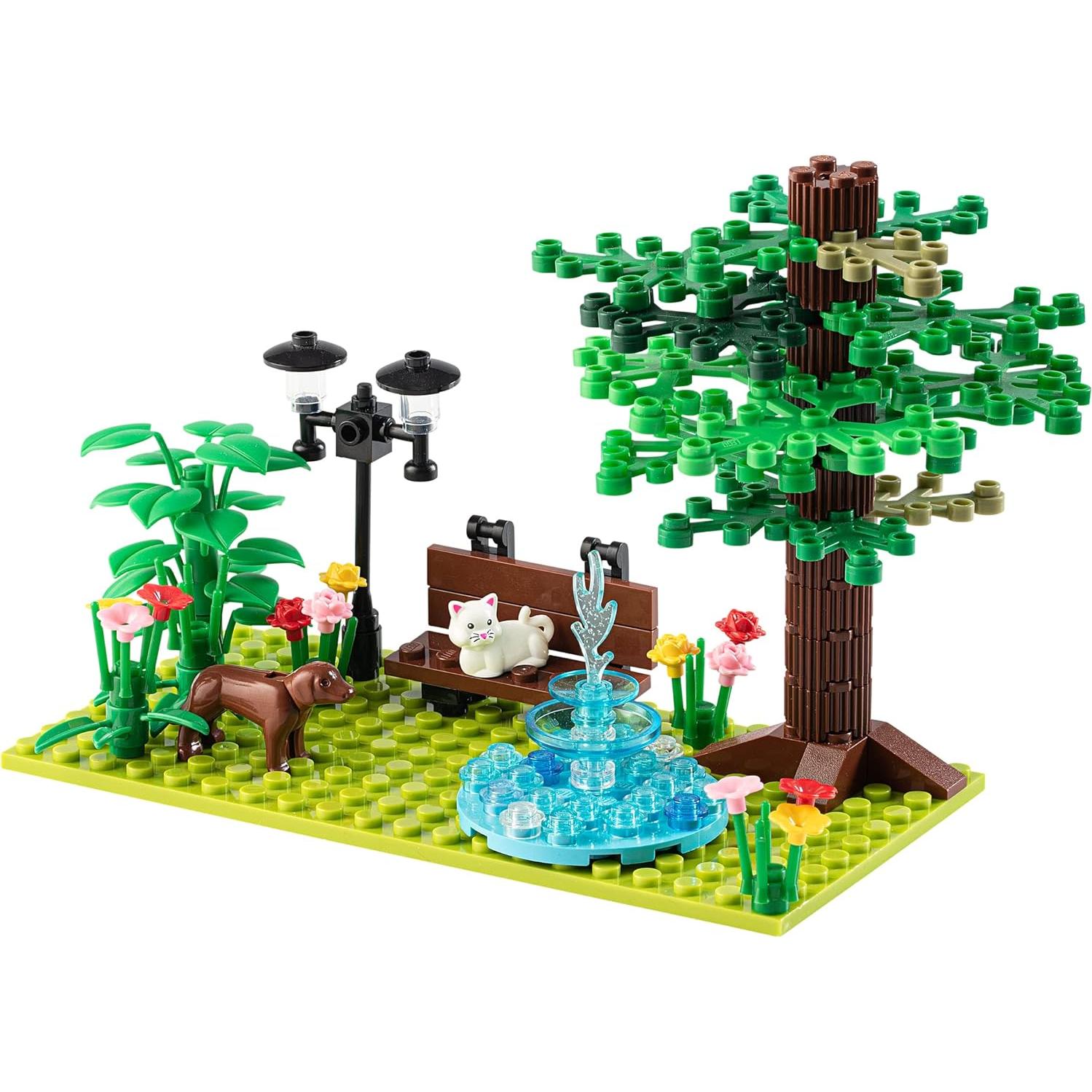 Set de Ladrillos de Construcción Jardín 11 Piezas Juguetes