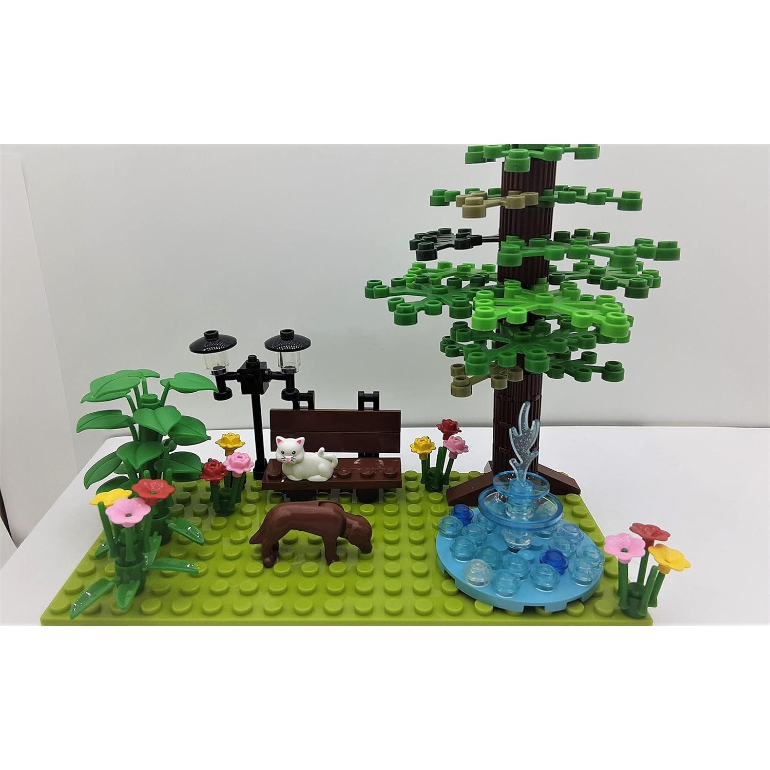 Set de Ladrillos de Construcción Jardín 11 Piezas Juguetes