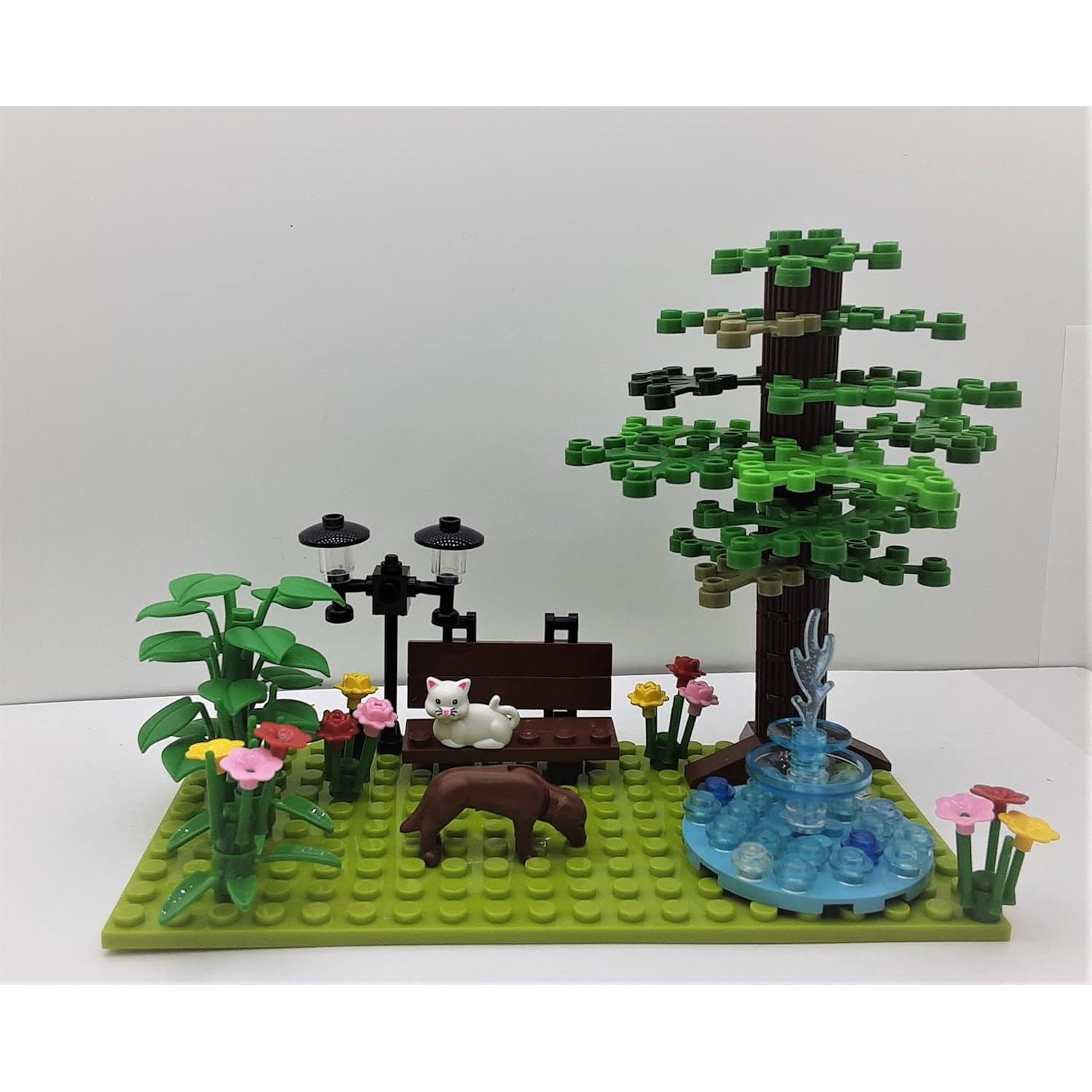 Set de Ladrillos de Construcción Jardín 11 Piezas Juguetes