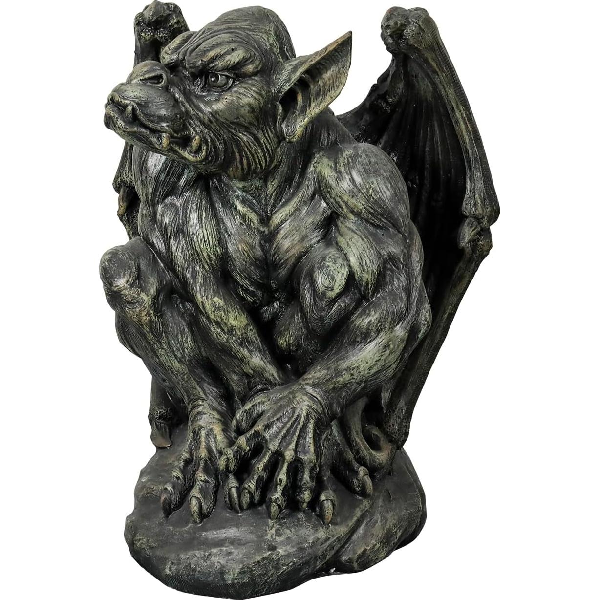 Escultura Gárgola Guardian Silas SKYFIRE 58.4 cm Concreto