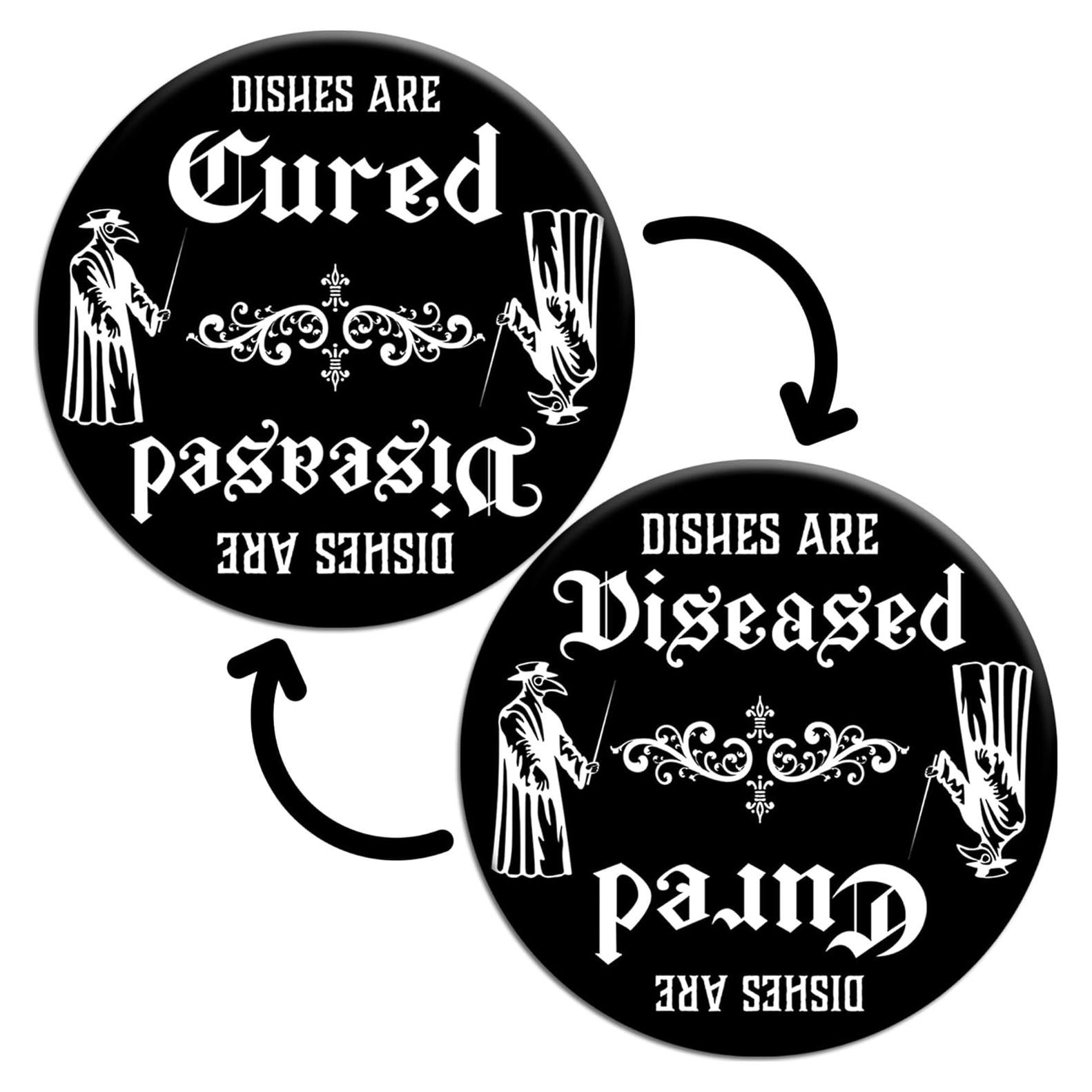 Imán de Lavavajillas Bazaar Encounters - Doctor de la Plaga Gótico