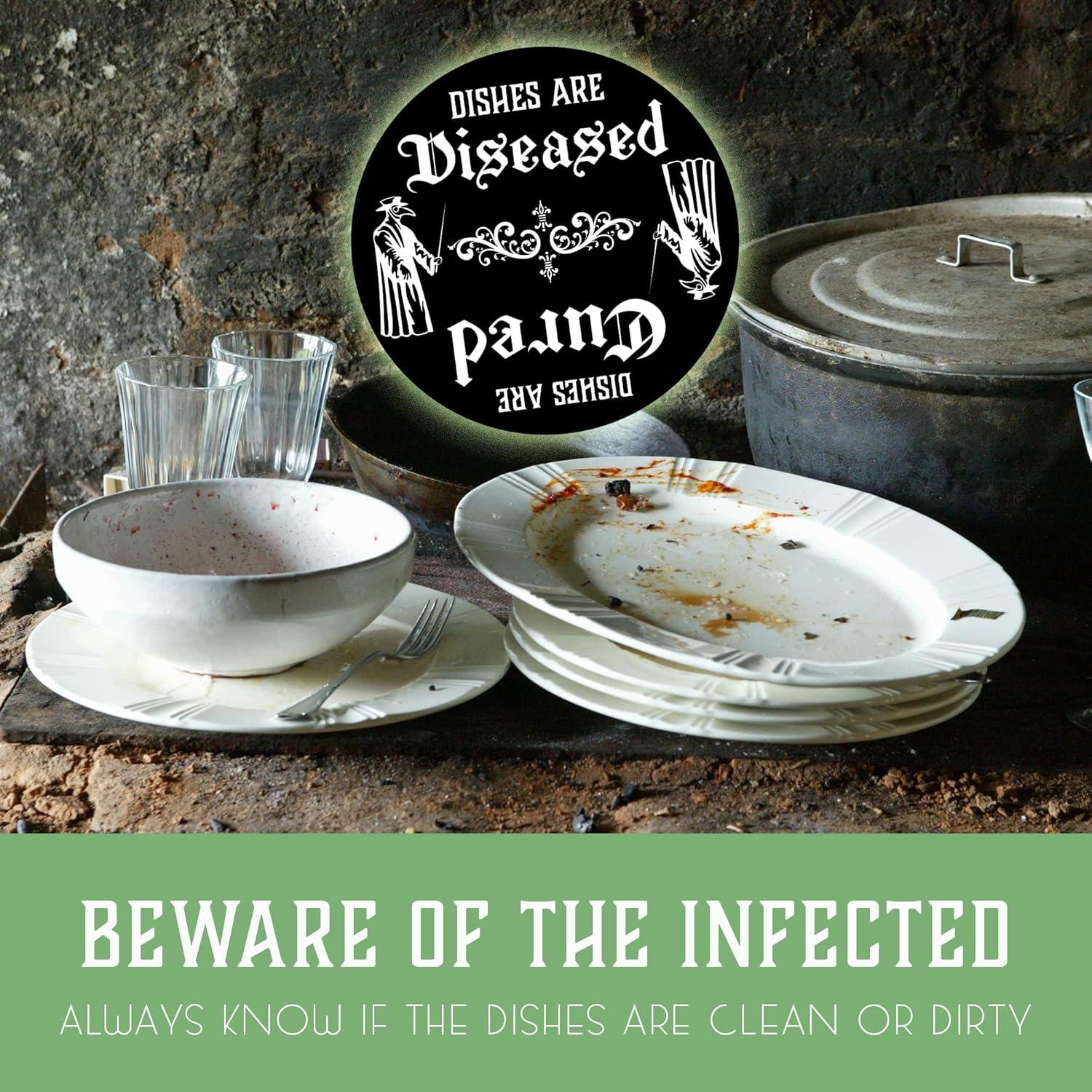 Imán de Lavavajillas Bazaar Encounters - Doctor de la Plaga Gótico