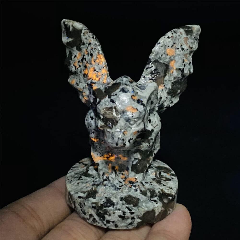 Calavera de Cristal Yooperite TEAMWILL 6.35 cm Natural