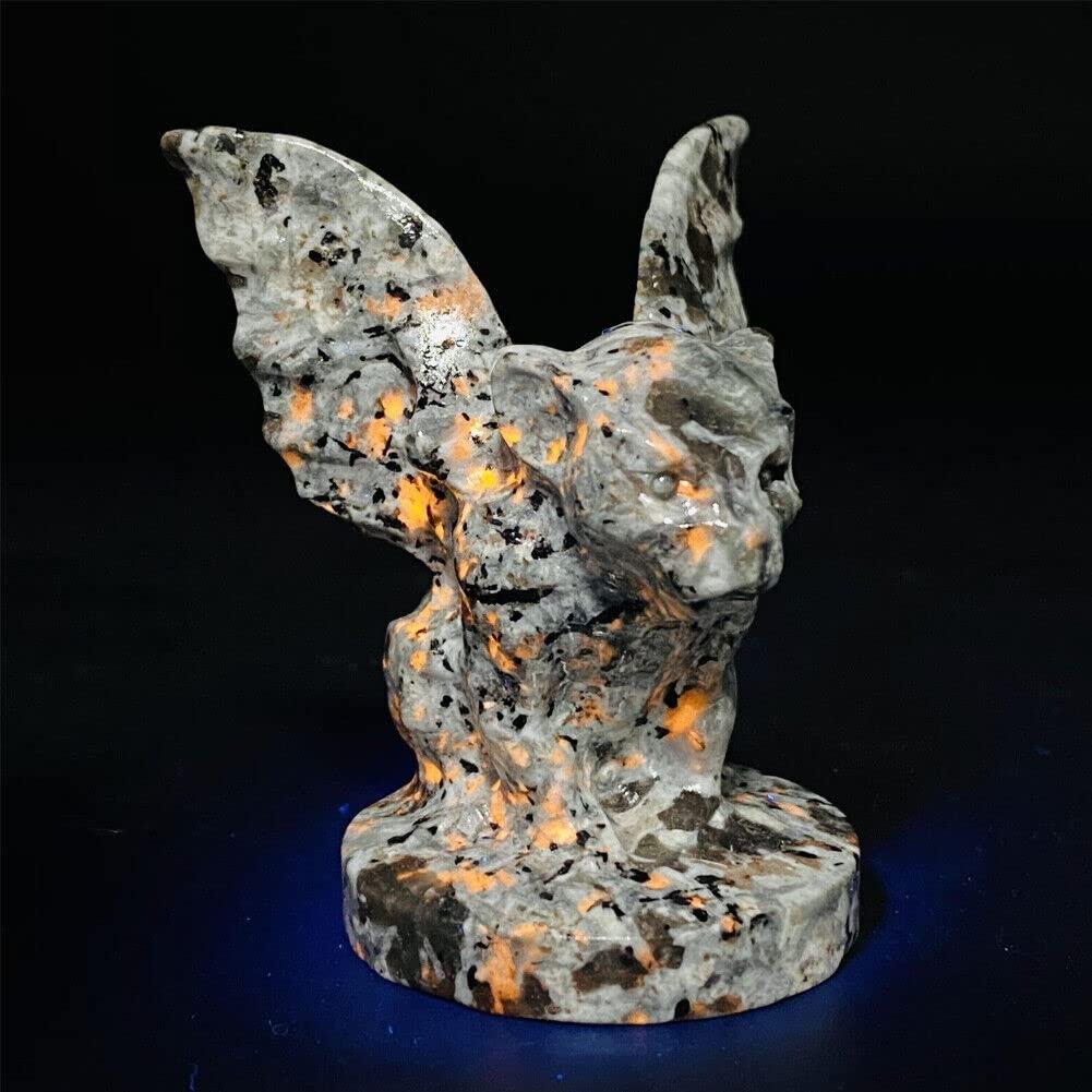 Calavera de Cristal Yooperite TEAMWILL 6.35 cm Natural