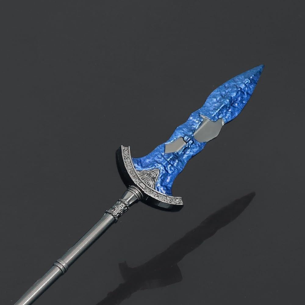 Espada Doble Hoja 22cm para Figura de Acción Elden 1/6