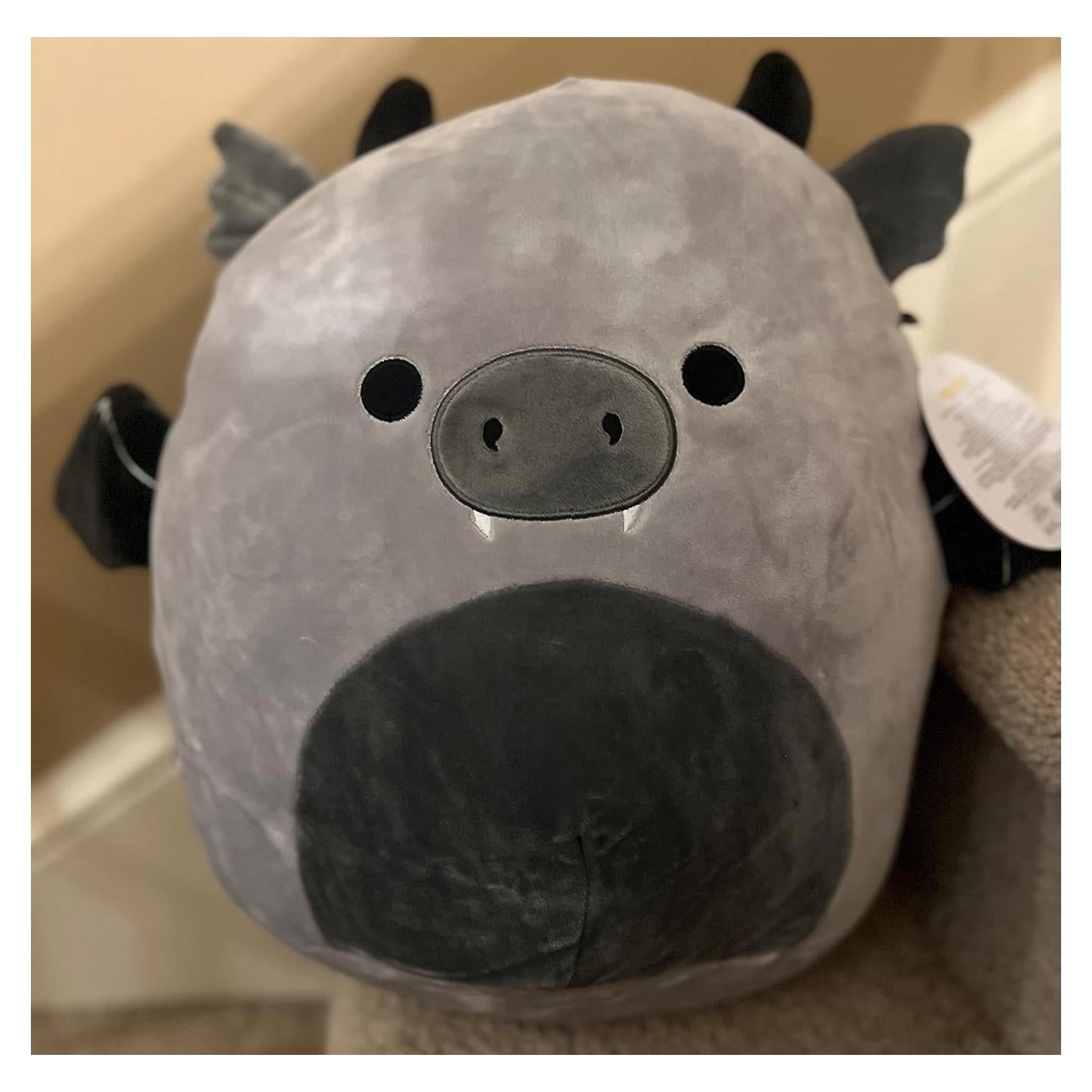 Squishmallow Kellytoy Prital El Gargoyle 30 cm Peluche Halloween