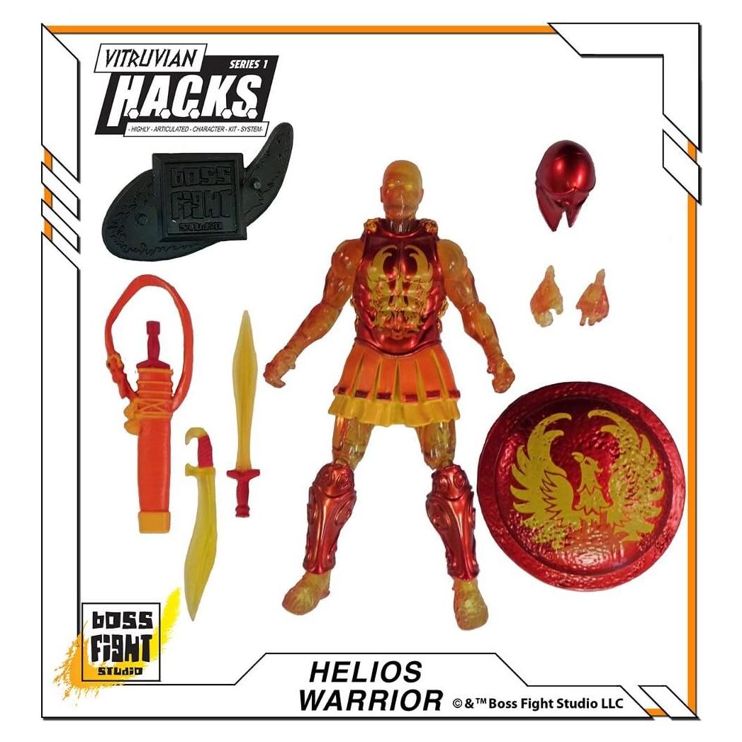 Figura de Acción Guerrero Eos Boss Fight 1:18 Articulada