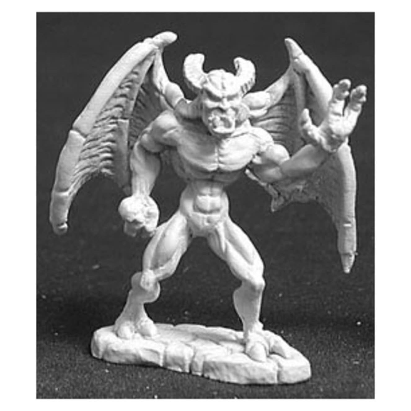 Miniatura Guerrero Gargola 25mm Reaper - Leyendas del Cielo Oscuro