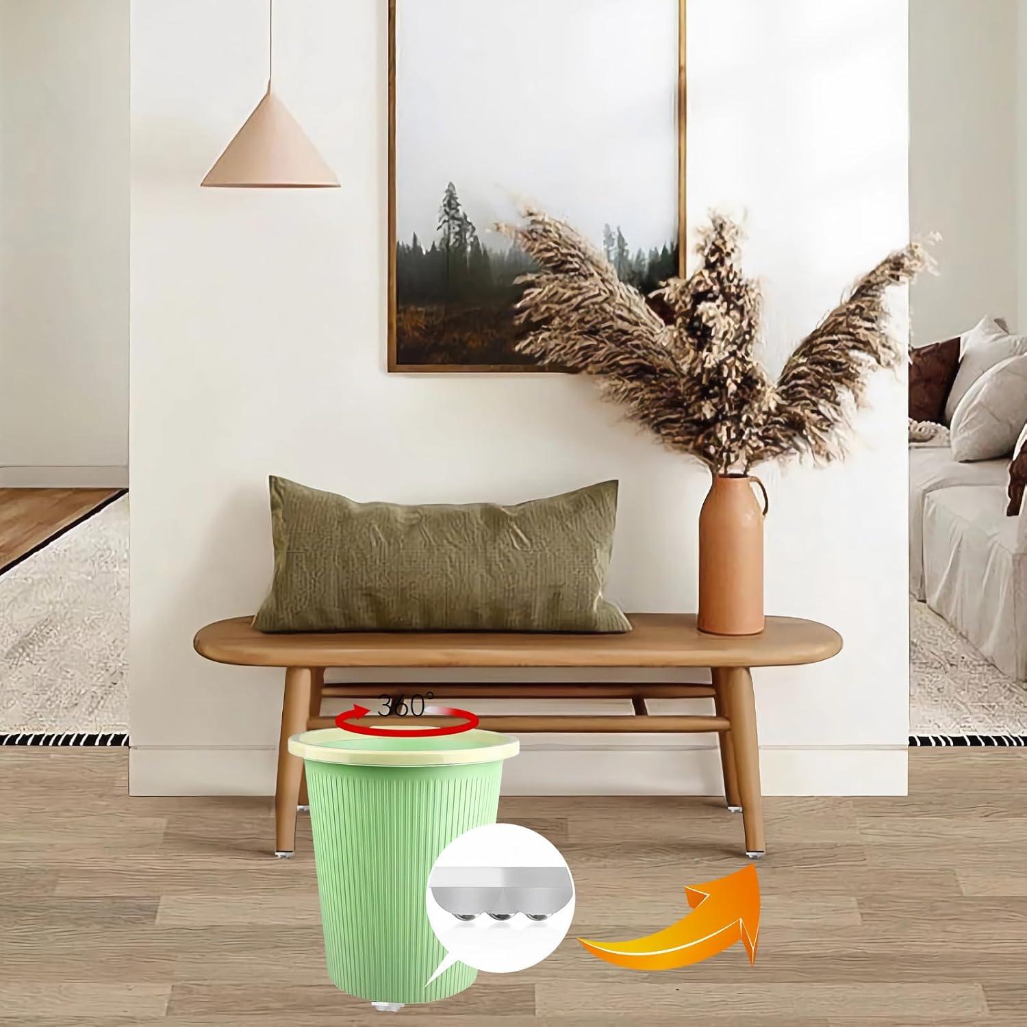 Deslizadores de Muebles YadklDrnE - Ruedas 360° - Juego de 8