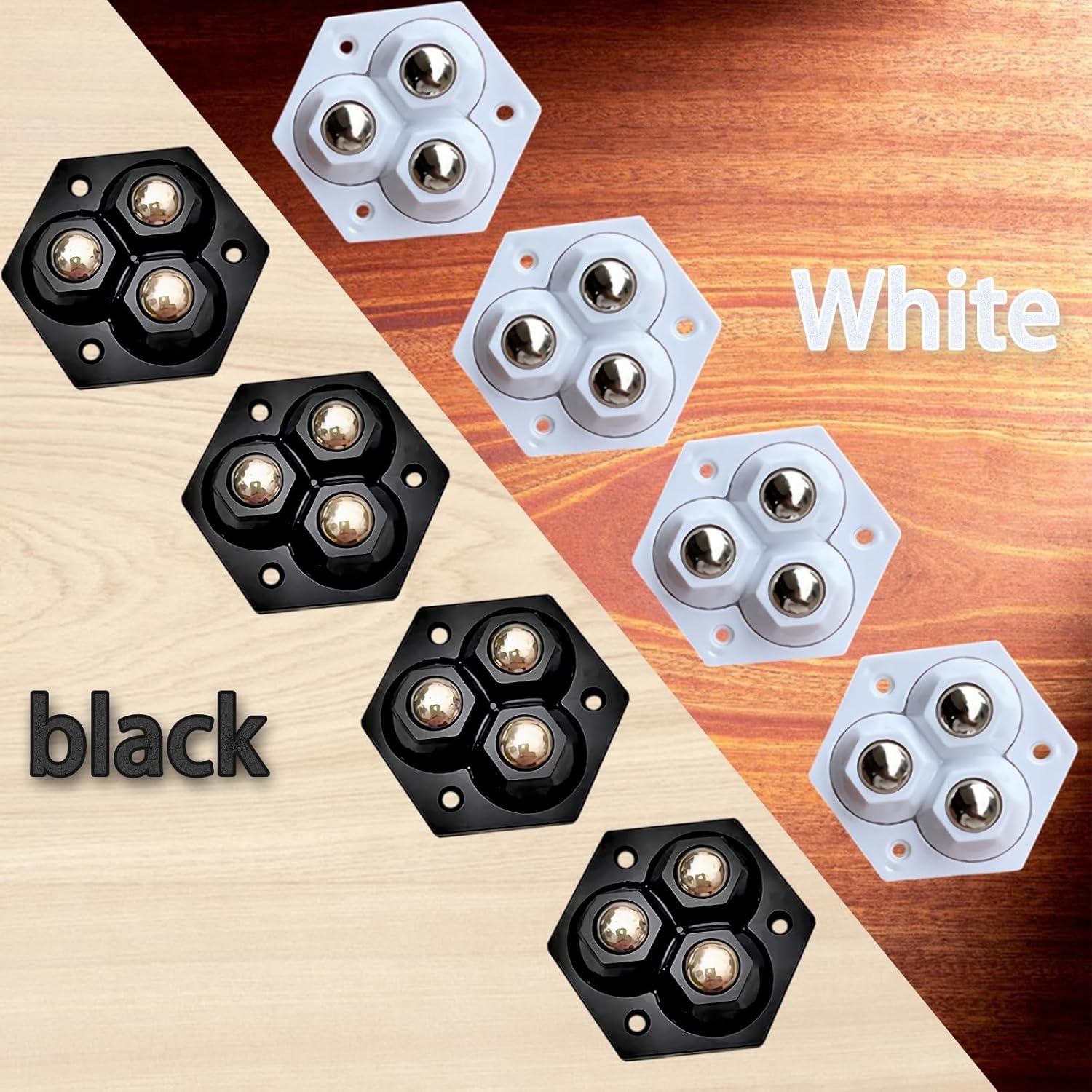 Deslizadores de Muebles YadklDrnE - Ruedas 360° - Juego de 8