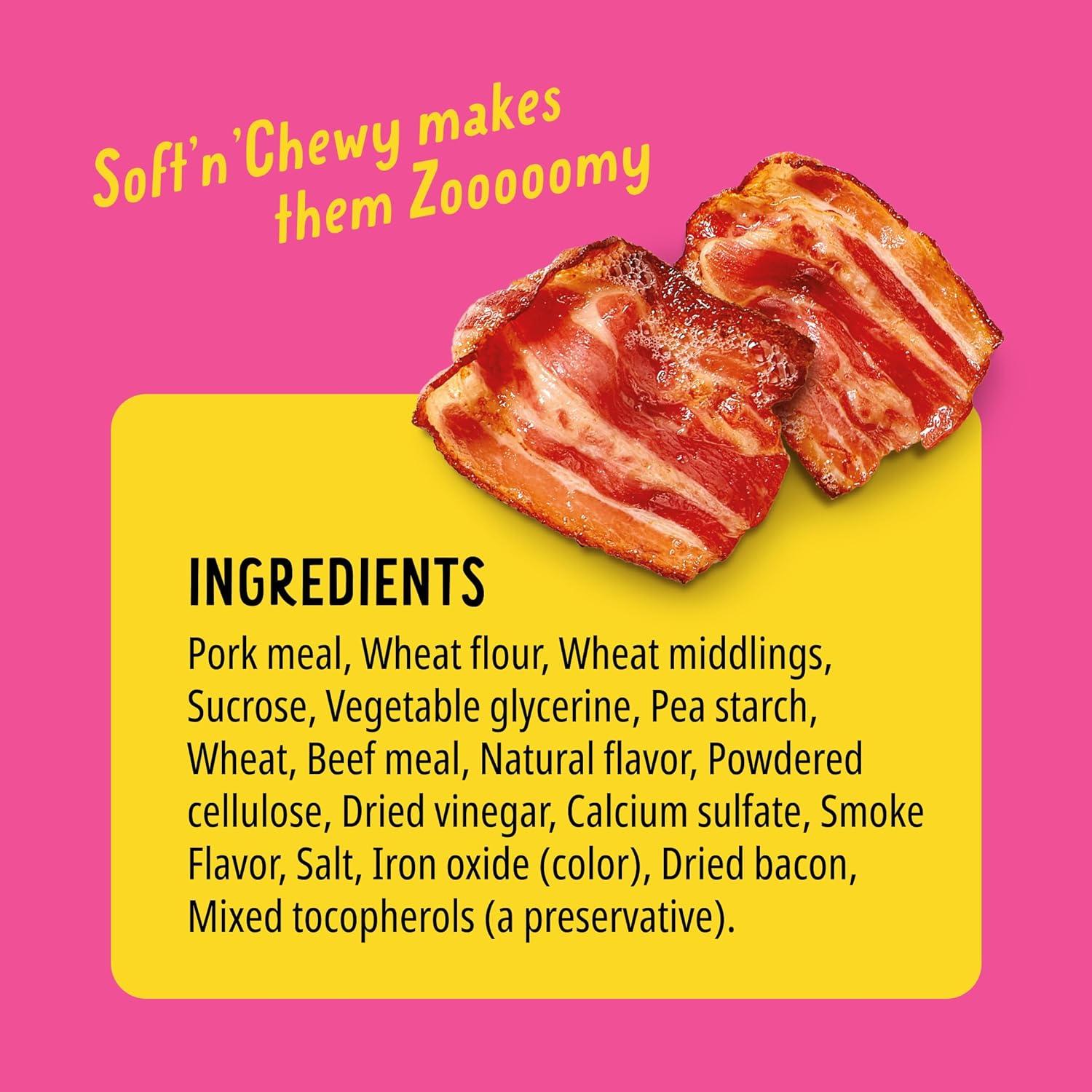 Golosinas para Perros BONKERS Zoomers Sabor Tocino 159 g