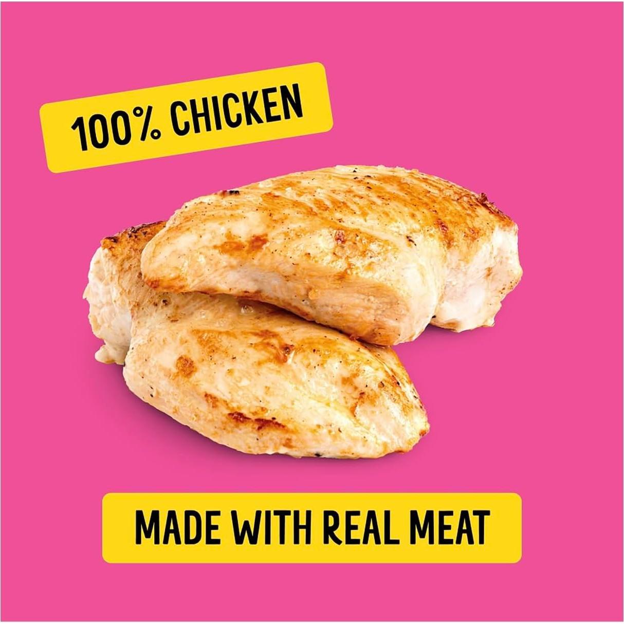 Golosinas Deshidratadas para Gatos Bonkers Purr Pops 8 Unidades