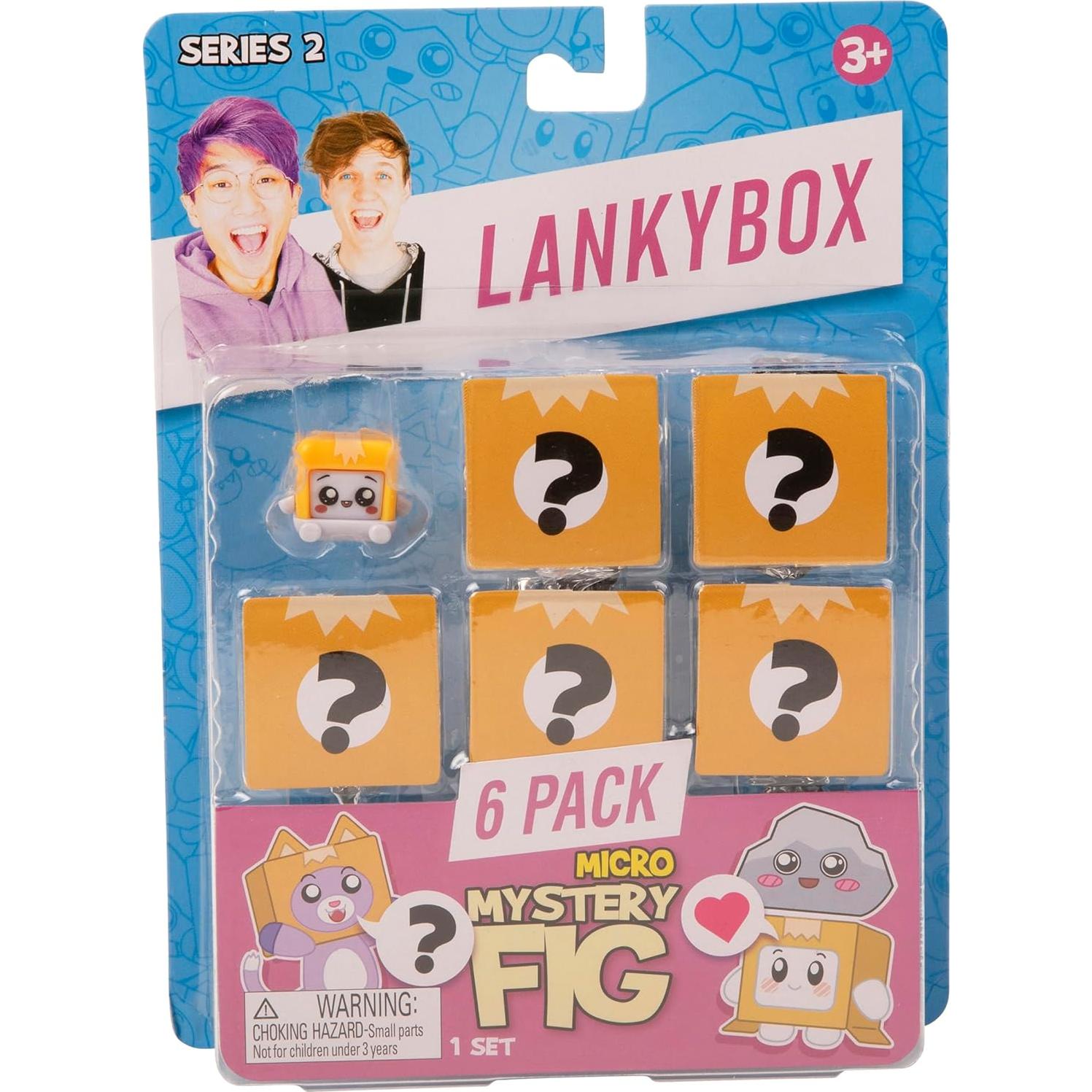 Figuras Micro Coleccionables LankyBox 22206 - 6 Piezas Ultra-Raras