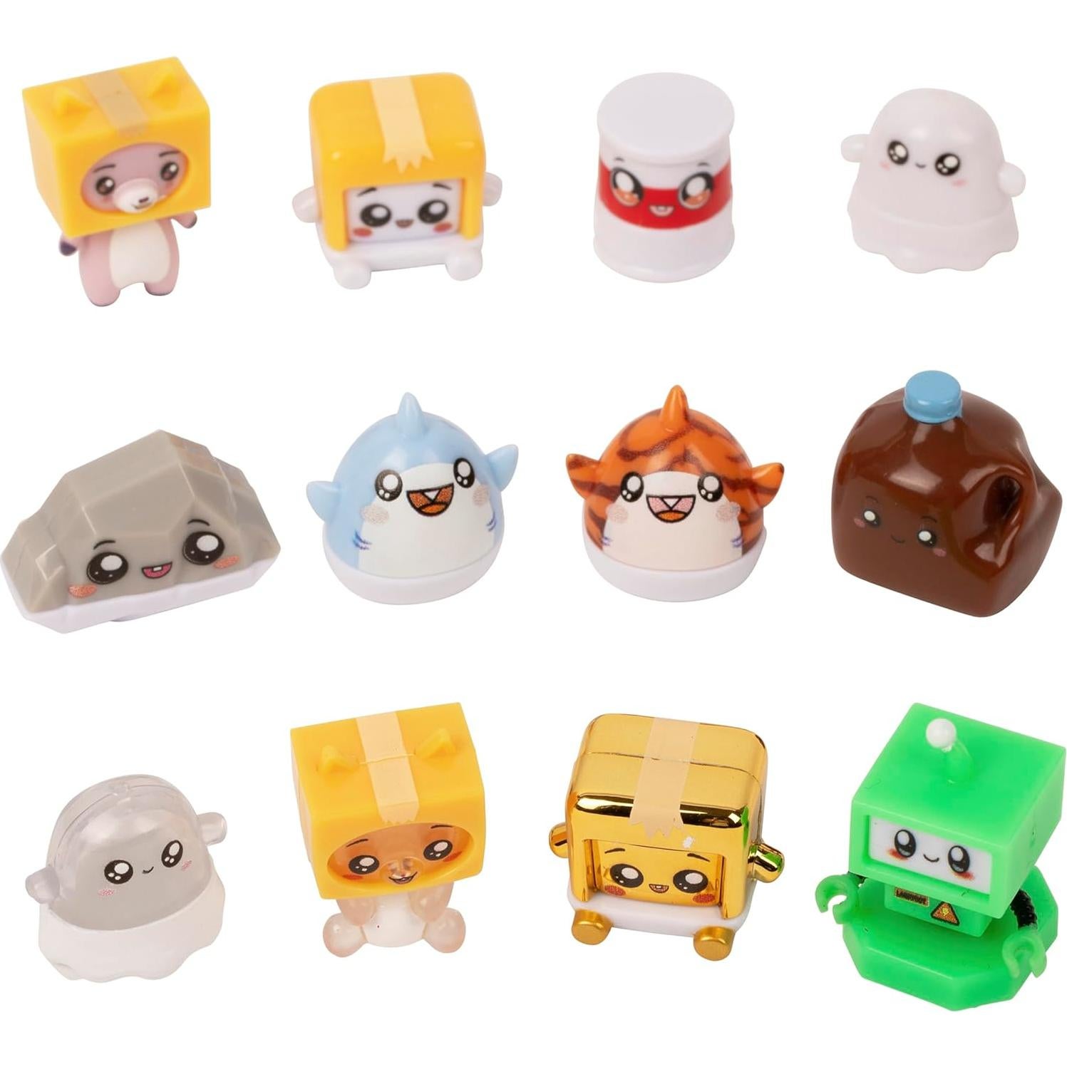 Figuras Micro Coleccionables LankyBox 22206 - 6 Piezas Ultra-Raras