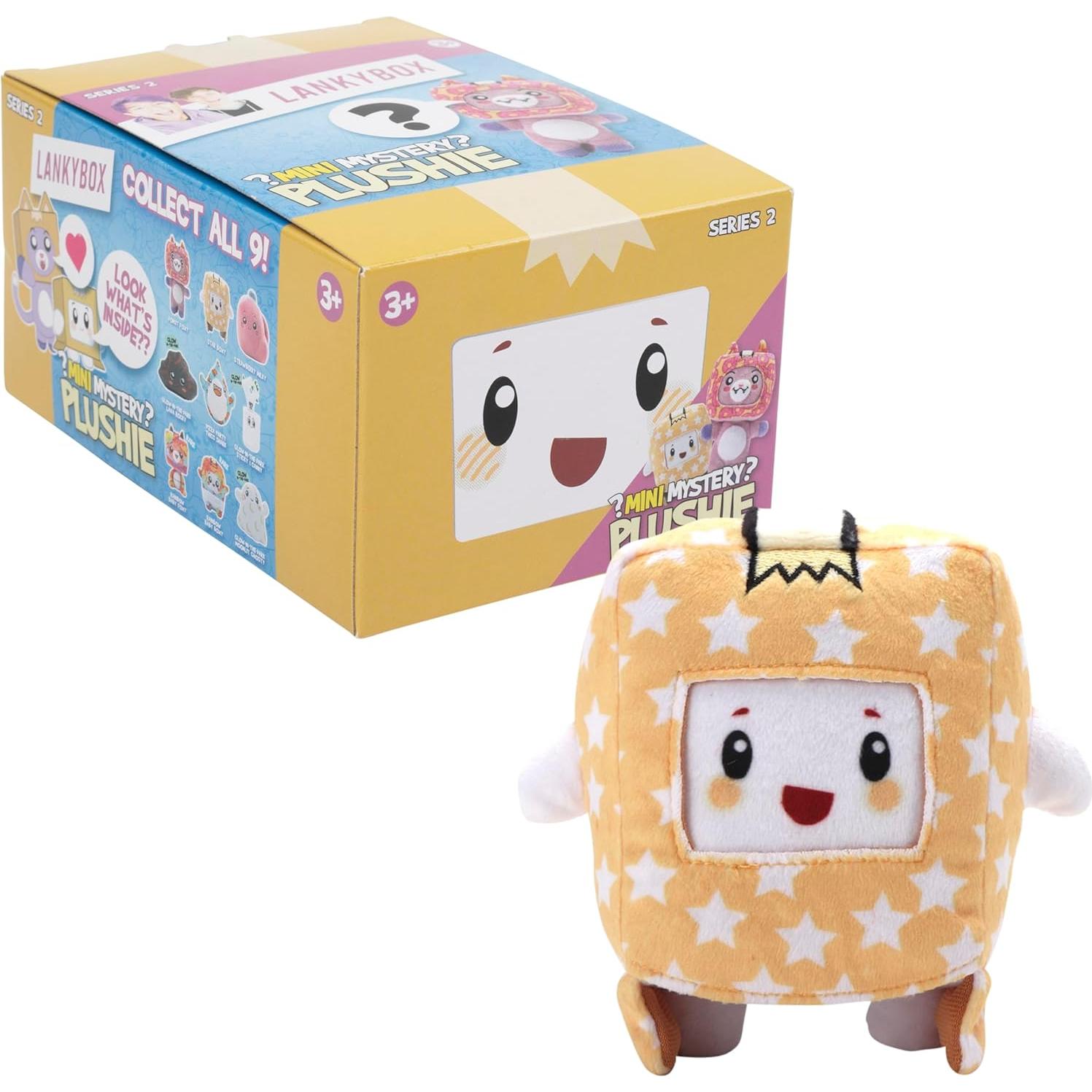 Mini Peluches Coleccionables LankyBox - Paquete de 9 Sorpresas
